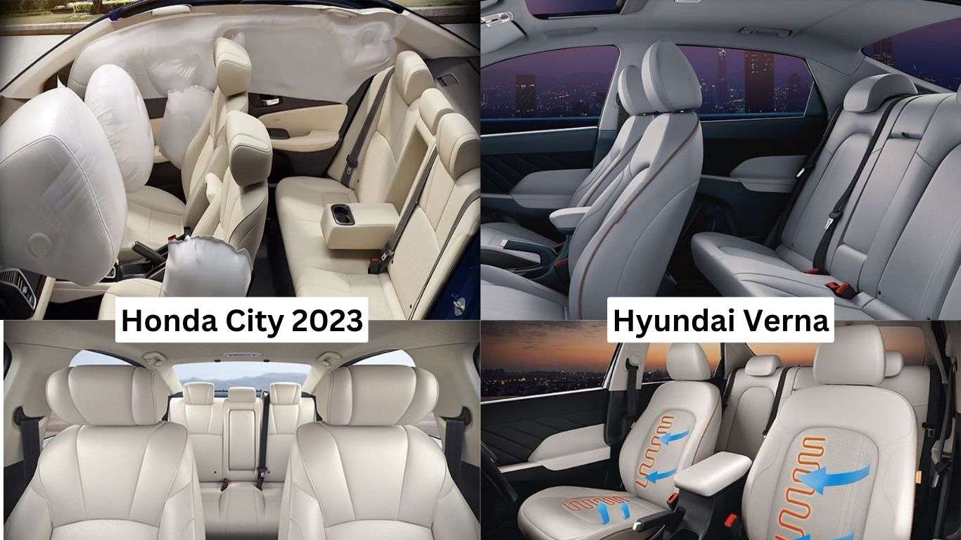 Honda City vs Hyundai Verna Comfort
