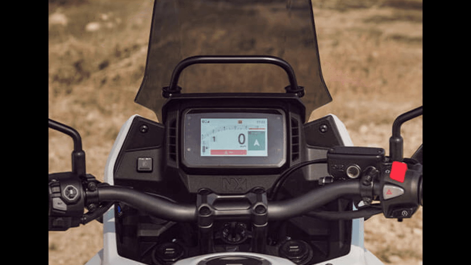 Honda NX500 Advanced display