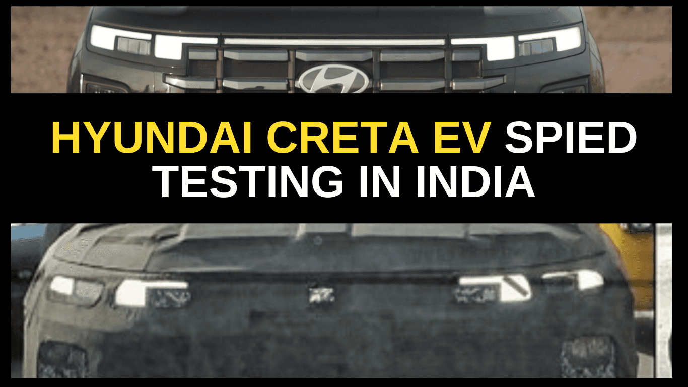 Hyundai Creta EV Spied Testing in India: 45kWh Battery, 250 km Range & Know More