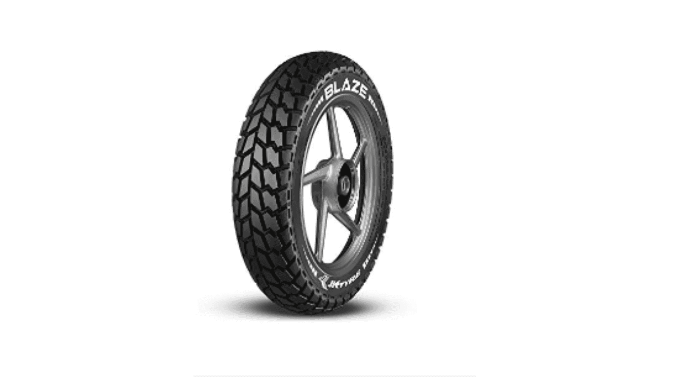 JK Tyre Blaze BA21 90/100 -10 Tubeless Scooter Tyre, Front