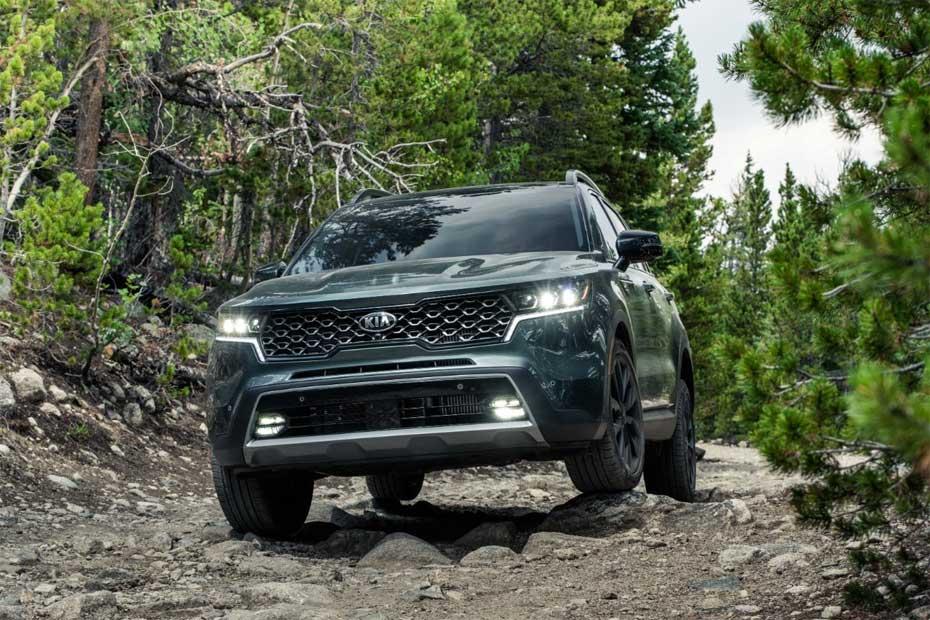 Kia Sorento Front View Kia Sorento Front View