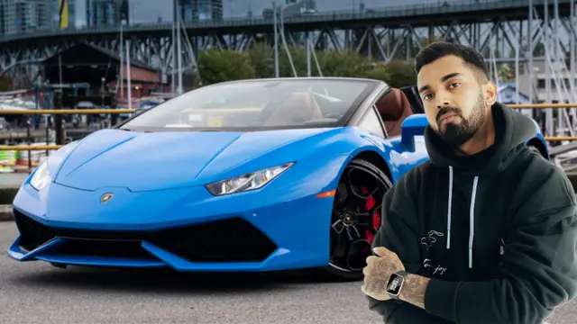 LSG Team Captain KL Rahul Lamborghini Huracan Spyder
