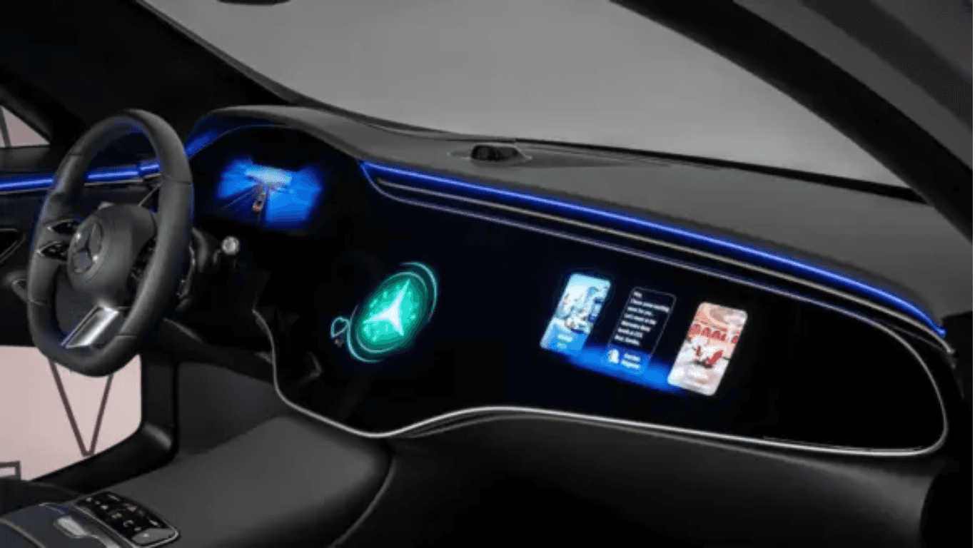 Luxury automaker introduces MB.OS, a cutting-edge operating system with advanced features