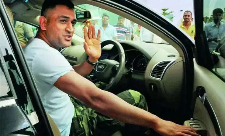 MS Dhoni Audi Q7