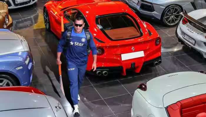 MS Dhoni Ferrari 599 GTO