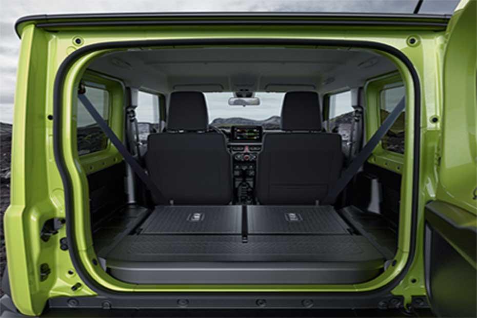 Maruti Jimny 5-Door Bootspace Maruti Jimny 5-Door Bootspace