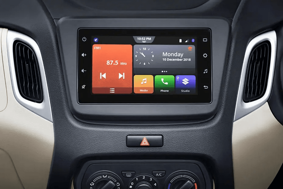 Maruti Wagon R infotainment system Maruti Wagon R infotainment system