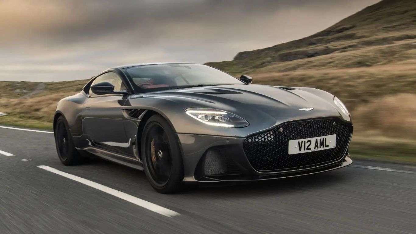 Max Verstappen car collection Aston Martin DBS Superleggera