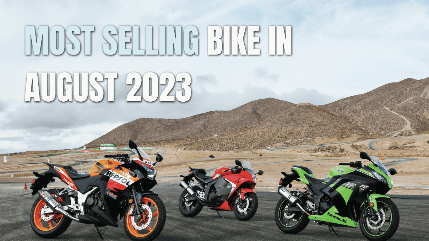 Most Selling Bikes in India in August 2023