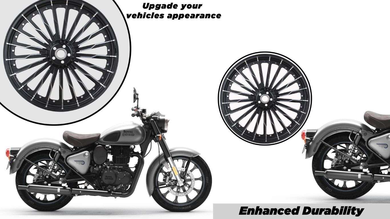 Motopack MPCE12 Diamond Cut Alloy Wheels