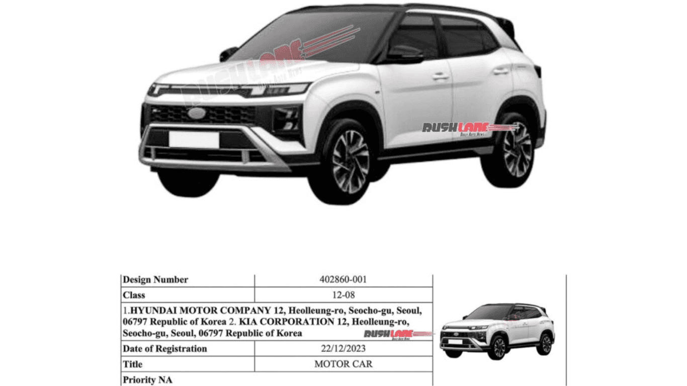 Hyundai Creta N Line Patented In India