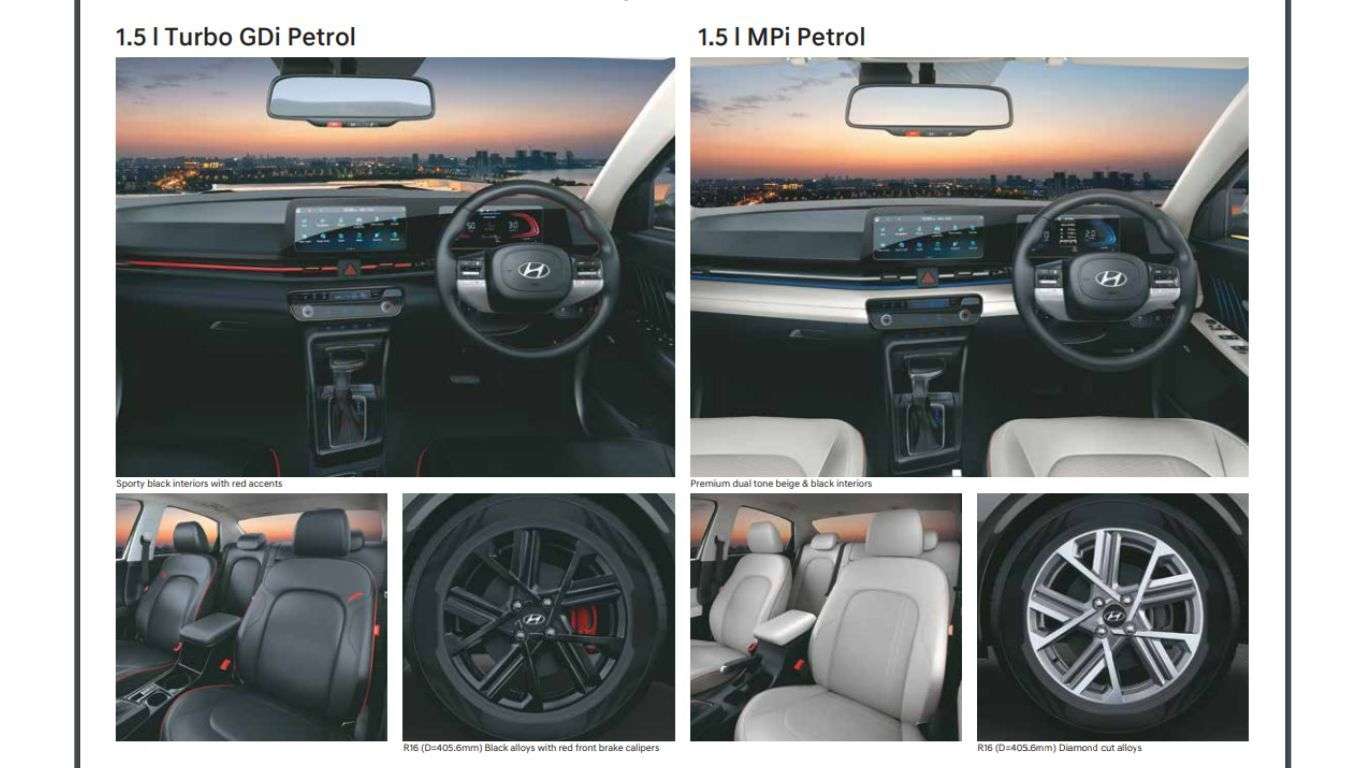 New Verna Interior look