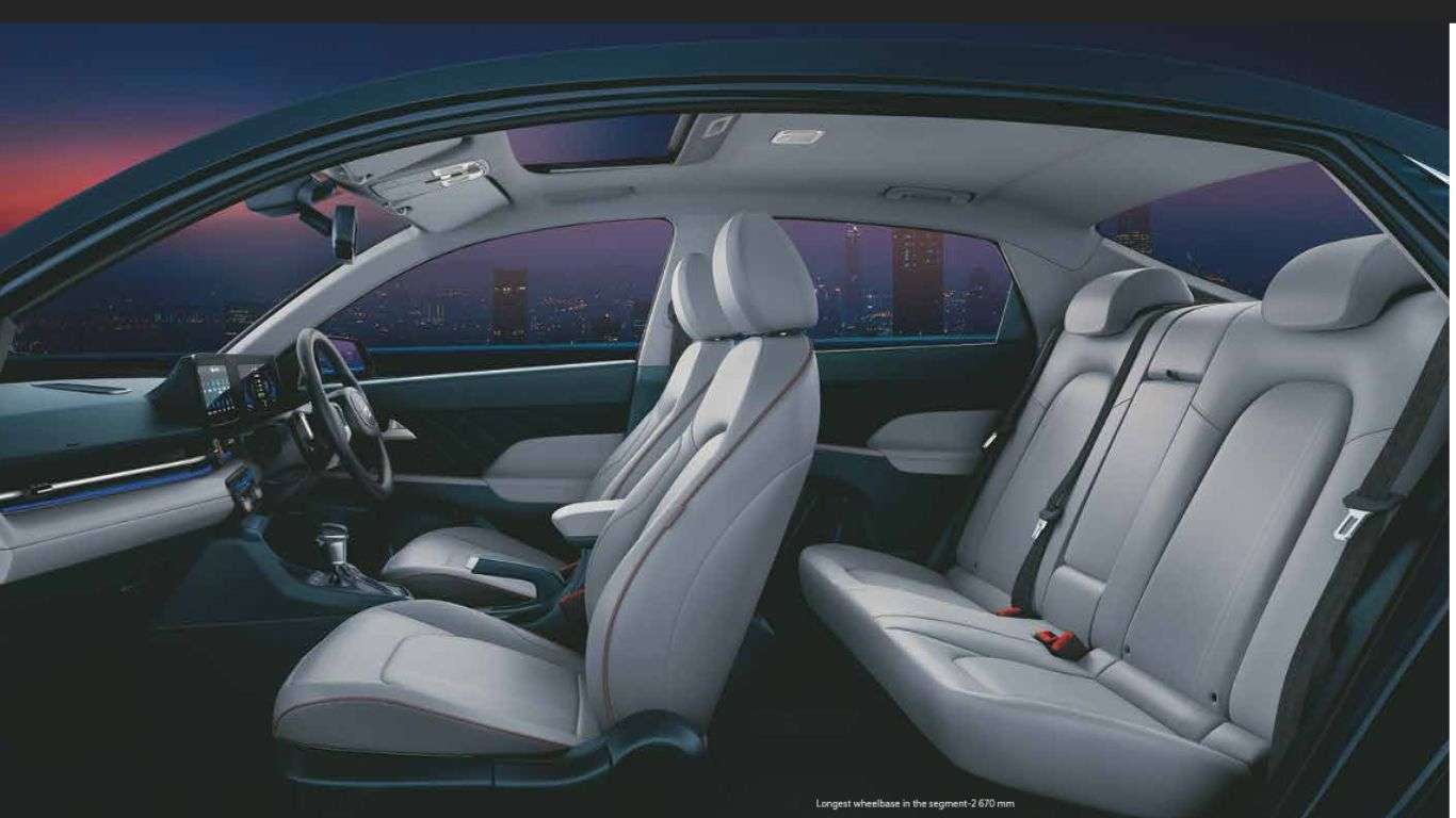 New Verna Seating Capacity