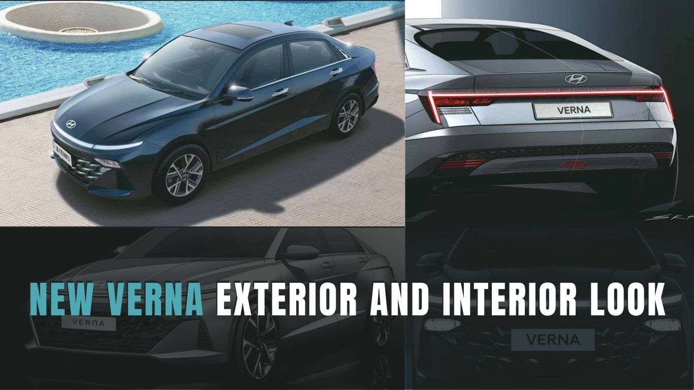 New verna Exterior and Interior look