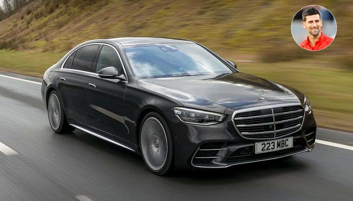 Novak Djokovic Mercedes-Benz S500 4Matic