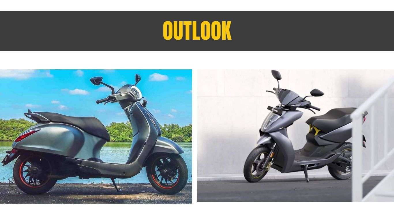Outlook Ather 450 vs Bajaj Chetak
