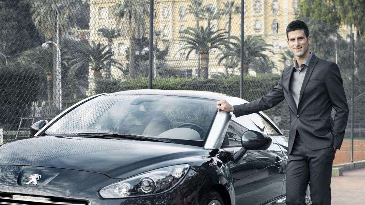Peugeot RCZ Novak Djokovic