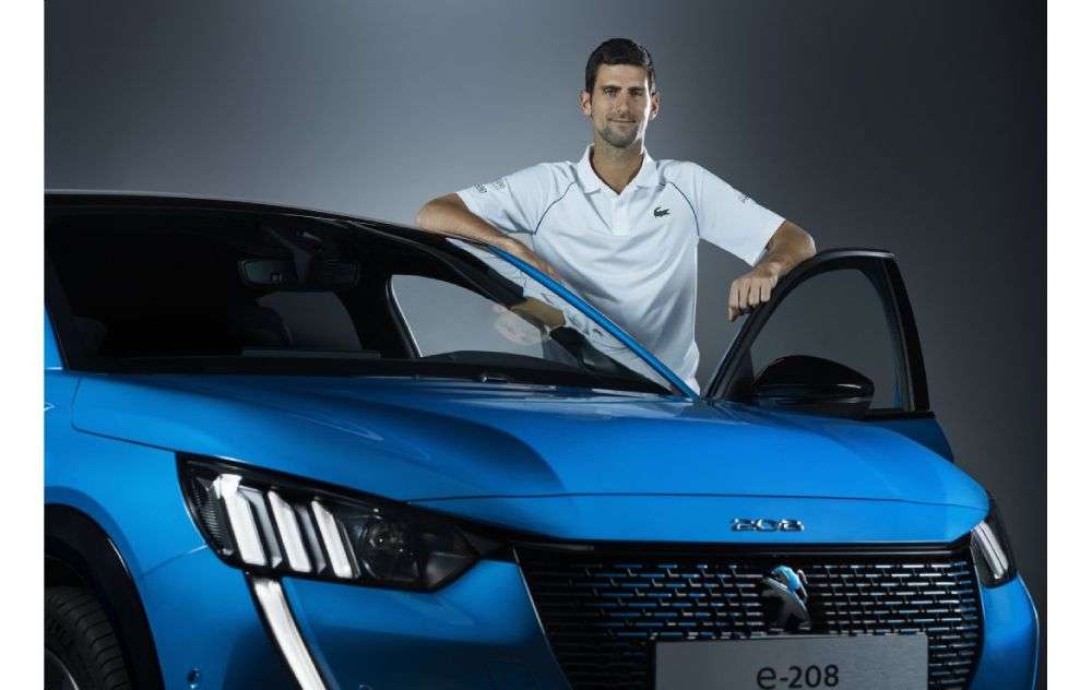 Peugeot e-208 Sport Novak Djokovic
