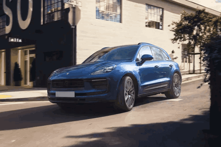 Porsche Macan Left Side Front View Porsche Macan Left Side Front View