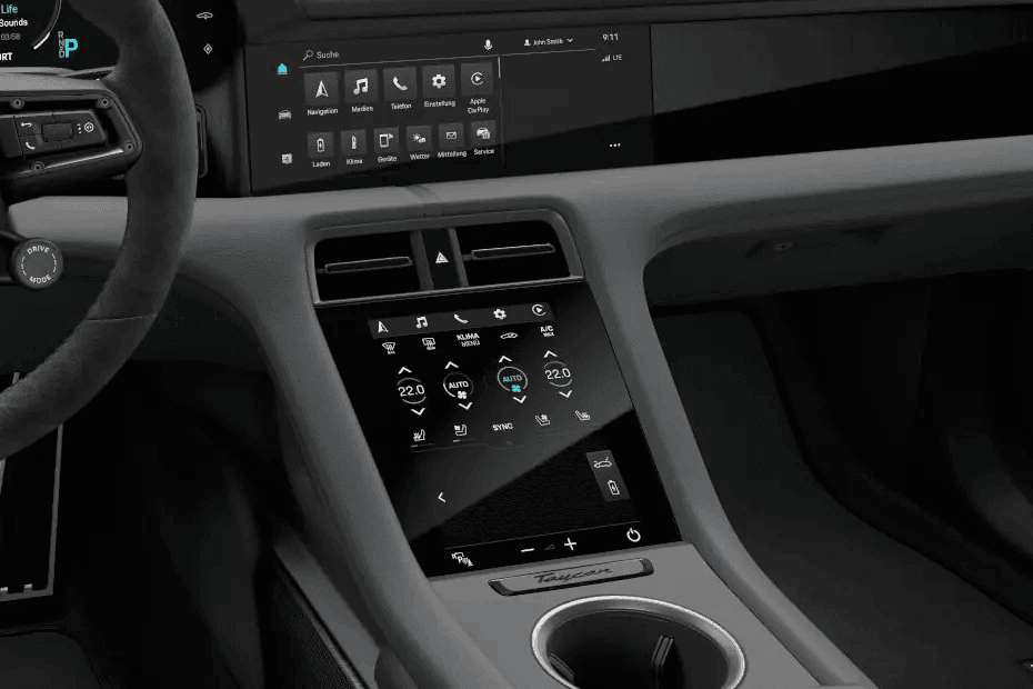 Porsche Taycan Center Console Porsche Taycan Center Console