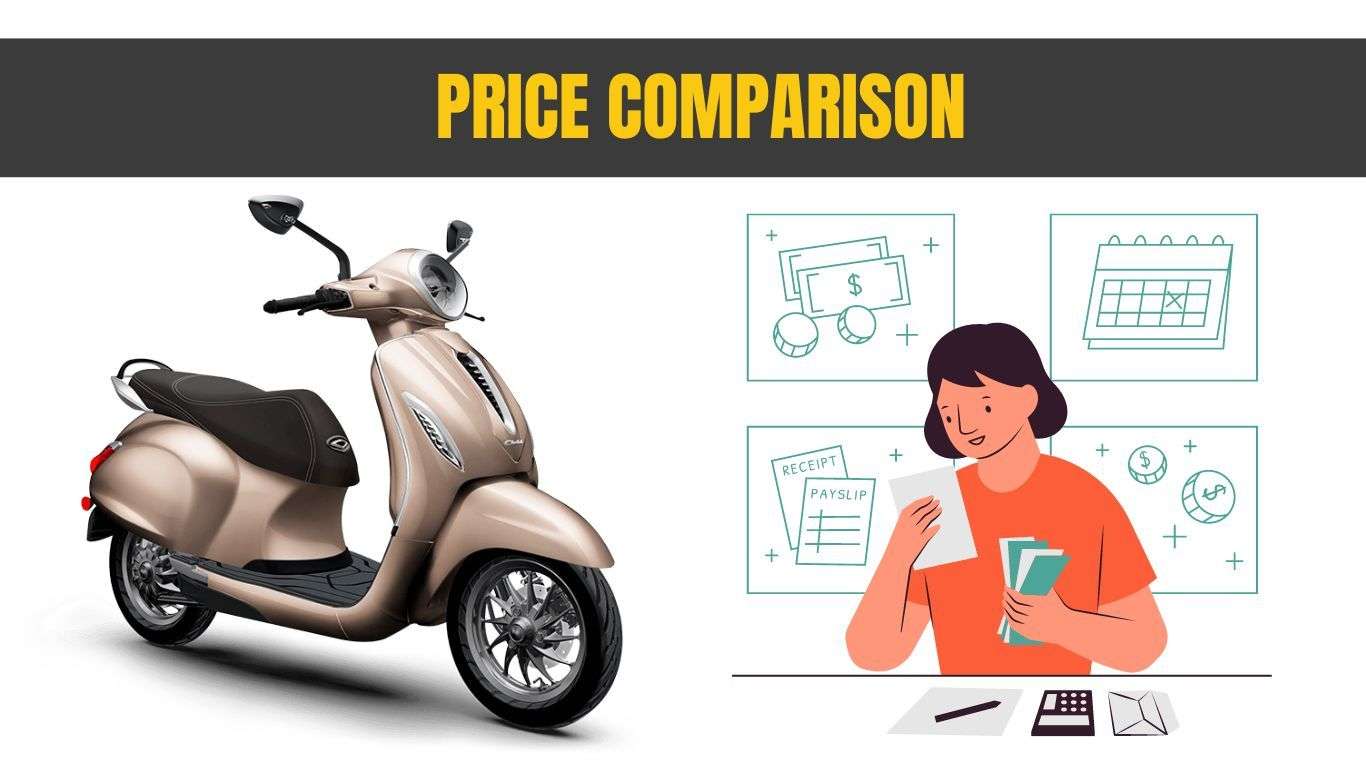 Price Ather 450 vs Bajaj Chetak