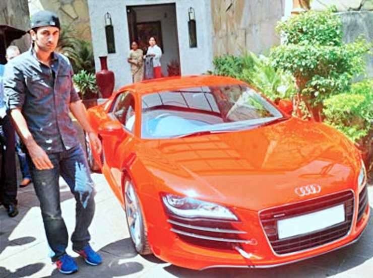 Ranbir Kapoor Audi A8L