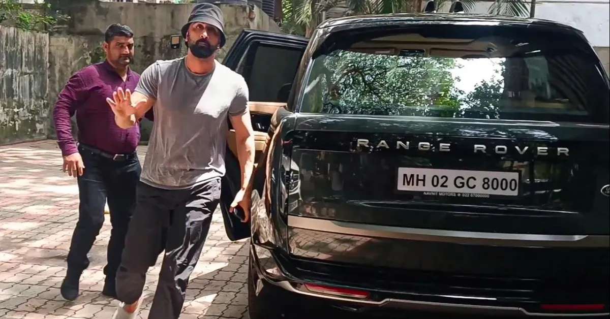 Ranbir Kapoor Range Rover
