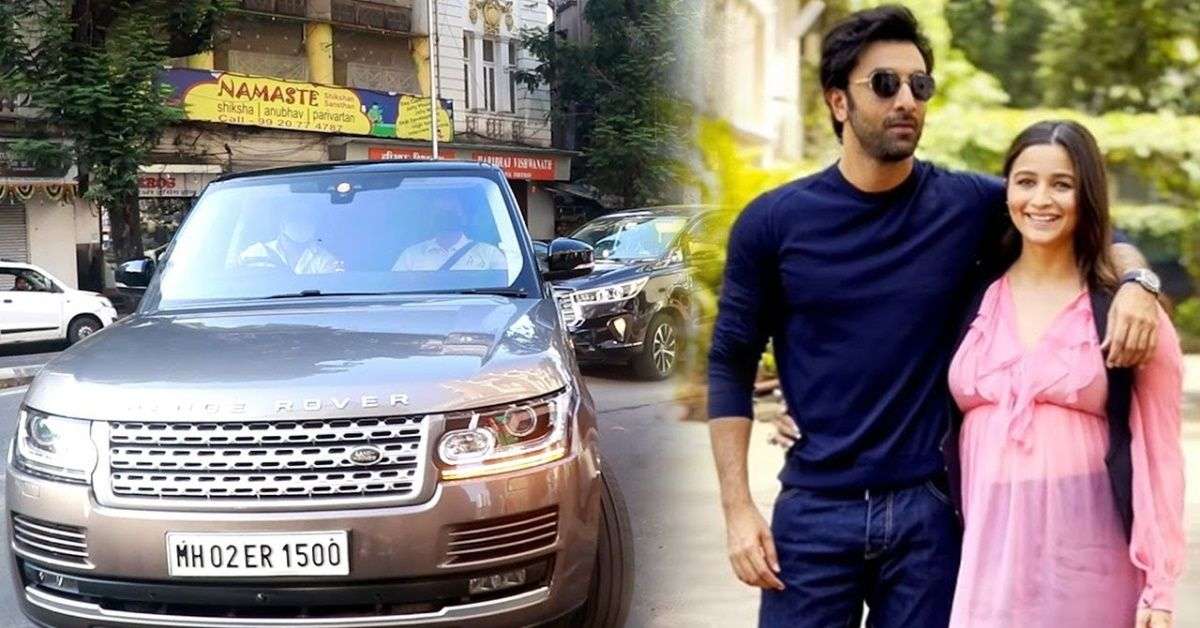 Ranbir Kapoor Range Rover Sport