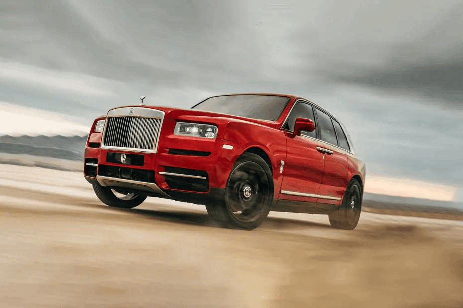 Rolls Royce Cullinan Left Side Front View Rolls Royce Cullinan Left Side Front View