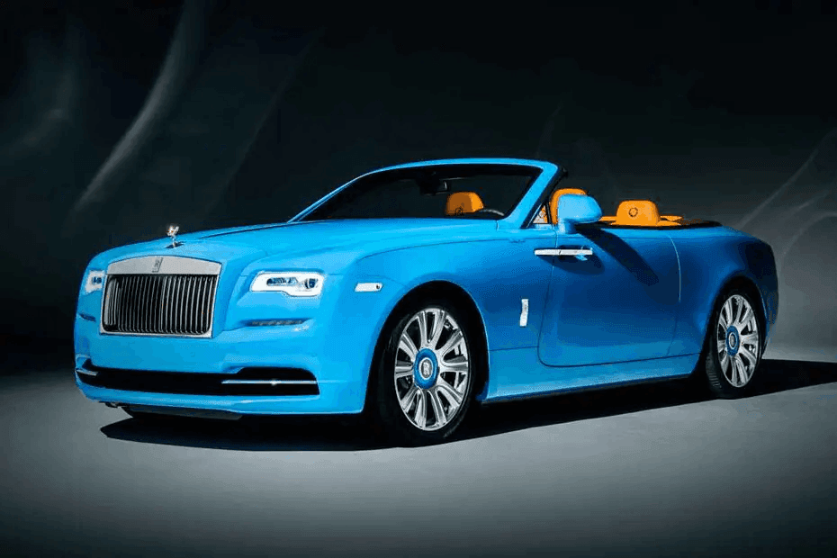 Rolls-Royce Dawn Left Side Front View Rolls-Royce Dawn Left Side Front View