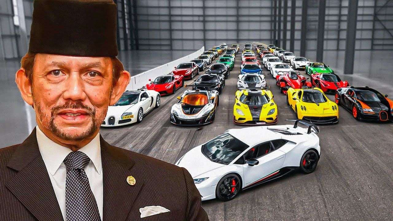 Sultan of Brunei Car Collection and Net Worth