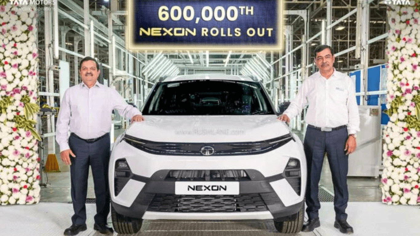 Tata Nexon Achieves Remarkable 6 Lakh Production Milestone in India