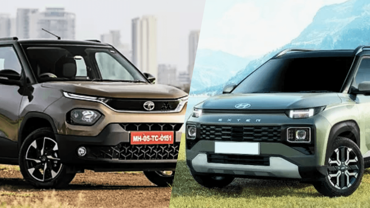 Tata Punch vs Hyundai Exter