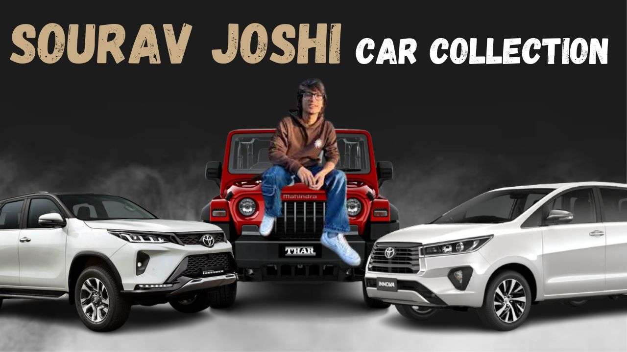 Sourav Joshi Car n Bike Collecton and Net Worth