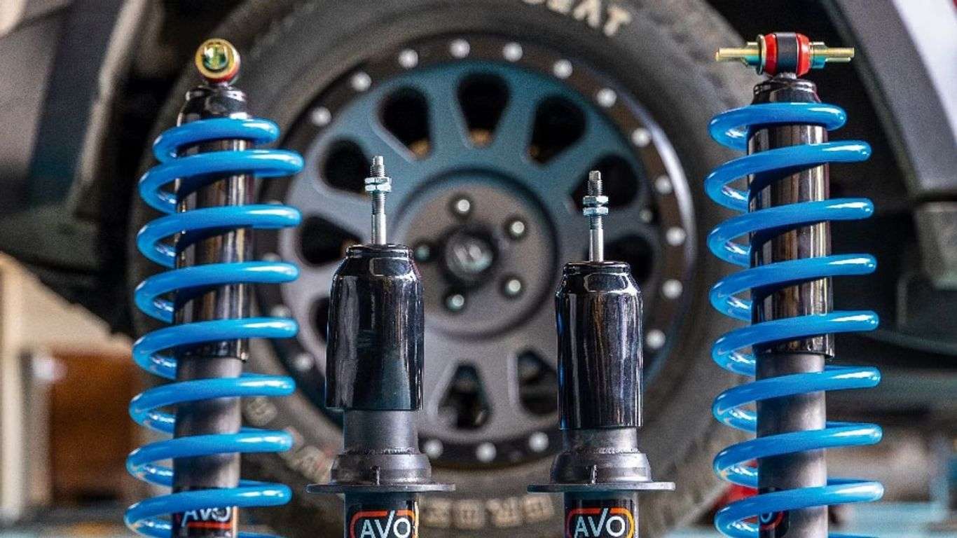 Thar Suspension modified