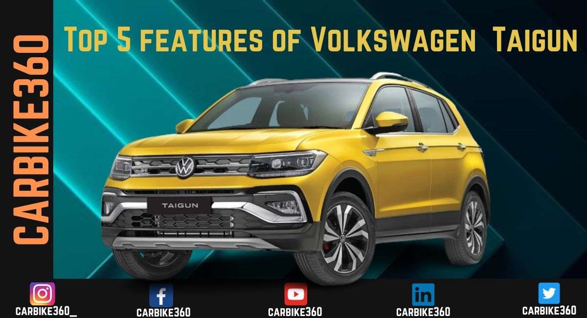 Top features of the Taigun top model in India