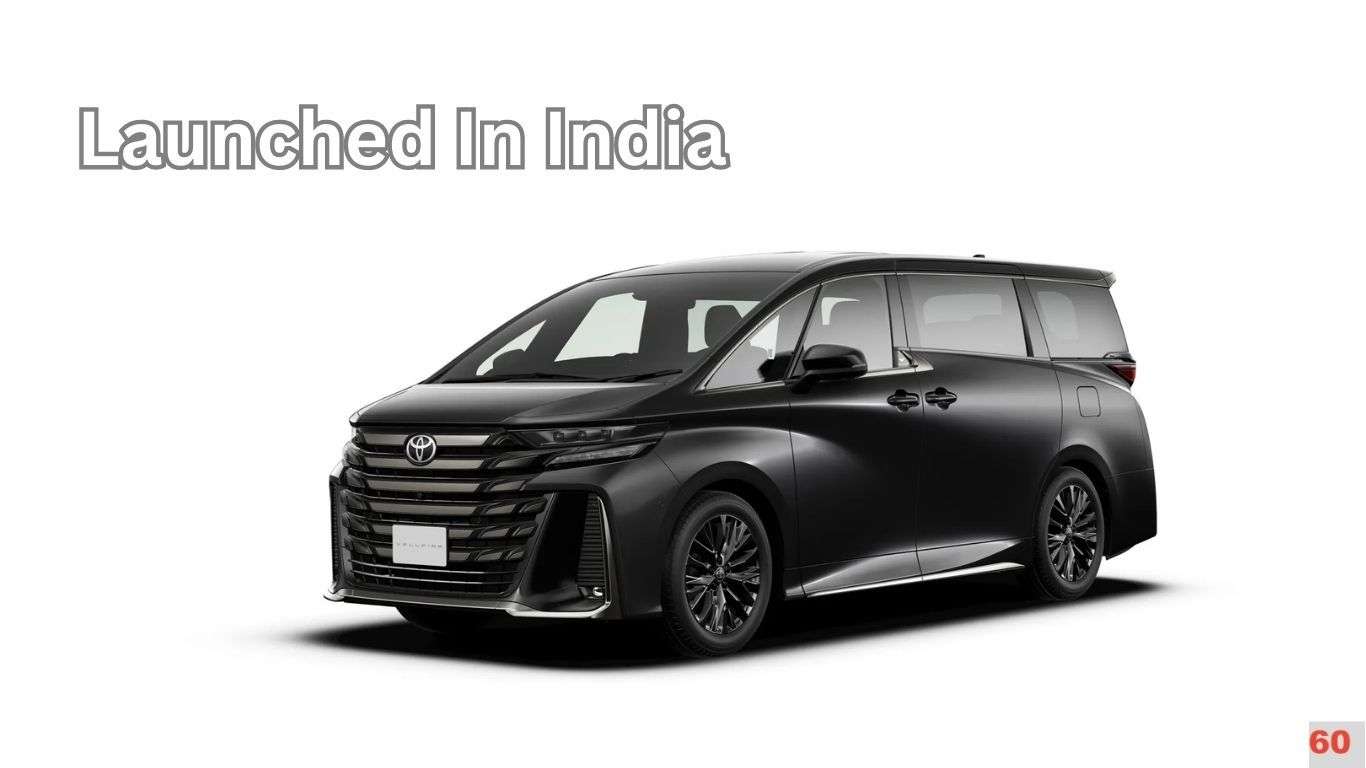 Toyota Vellfire launched in India