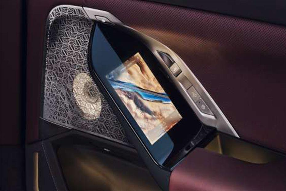 BMW 7-Series rear door with integated touchscreen BMW 7-Series rear door with integated touchscreen