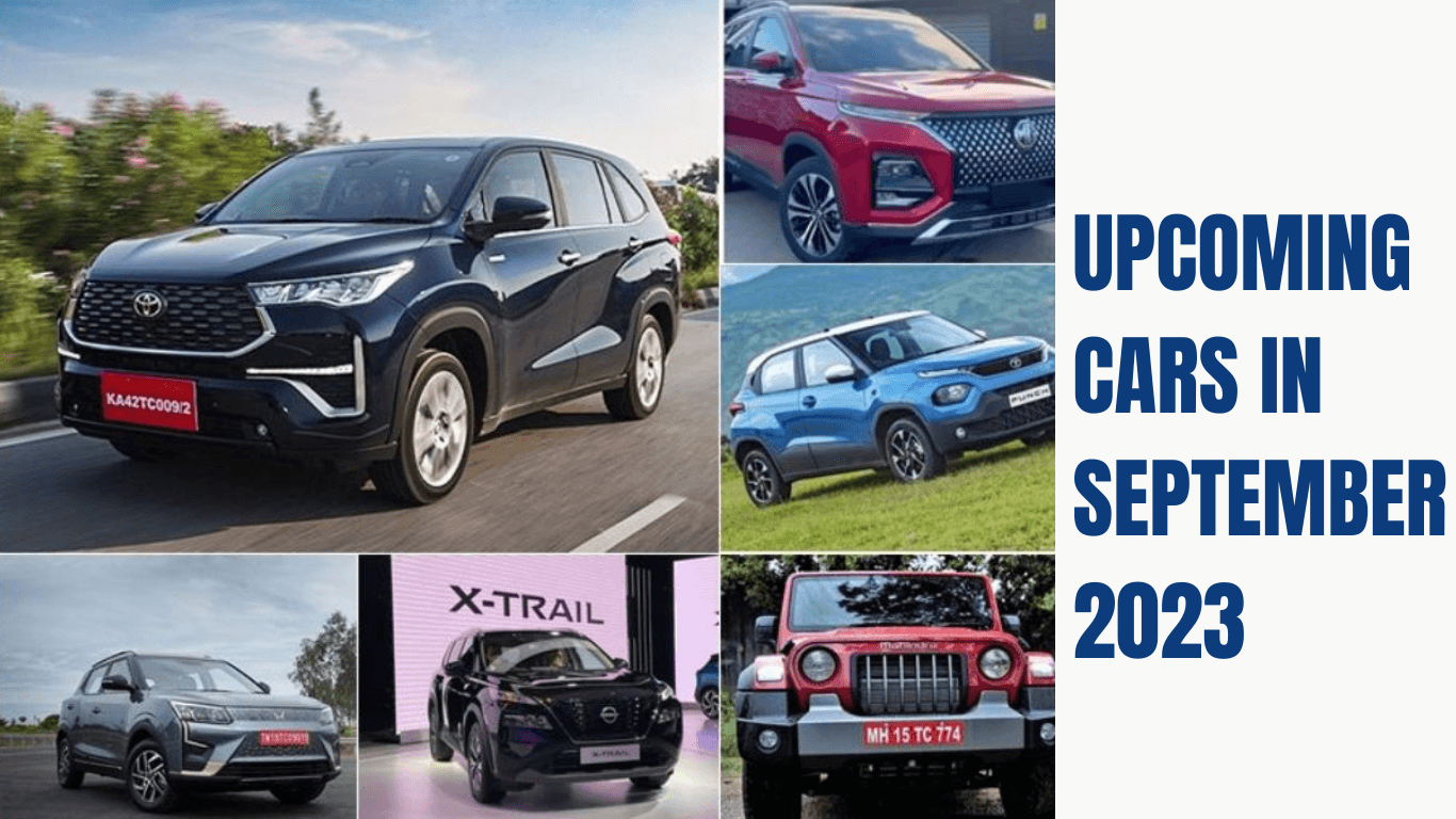 Upcoming Cars in September 2023