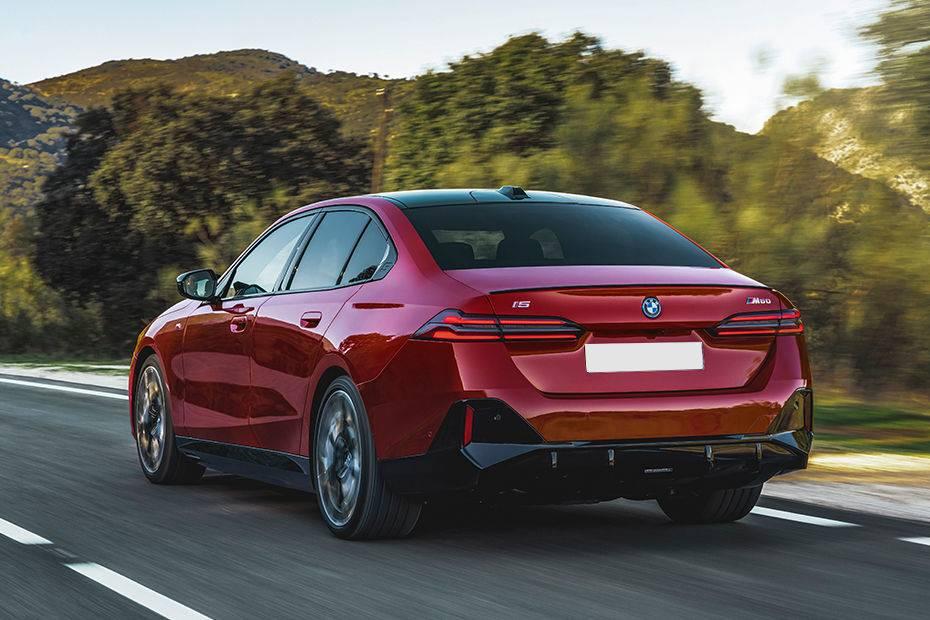 BMW i5 Left Side Rear View BMW i5 Left Side Rear View