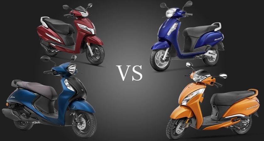 Top 125 cc Scooters in India