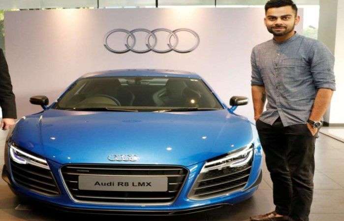 virat kohli audi r8