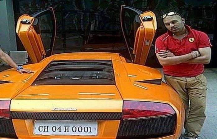 yuvraj singh lamborghini murcielago