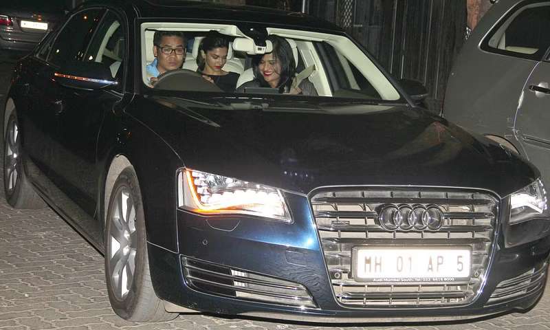 deepika padukone Audi A8 L