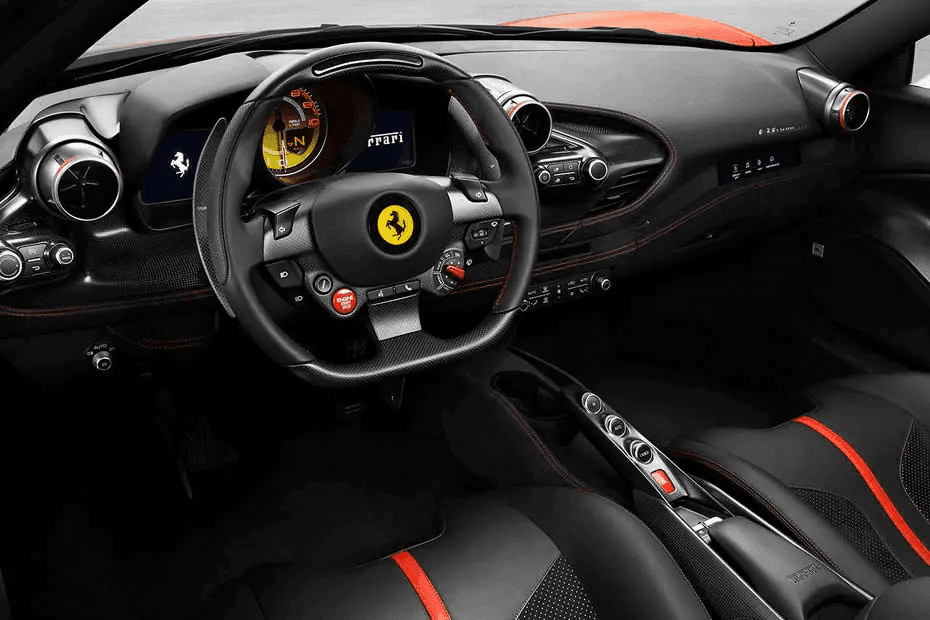 Ferrari F8 Tributo Dashboard Ferrari F8 Tributo Dashboard