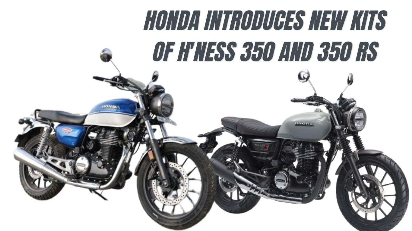 honda introduces new kits of H'ness 350 and 350 rs