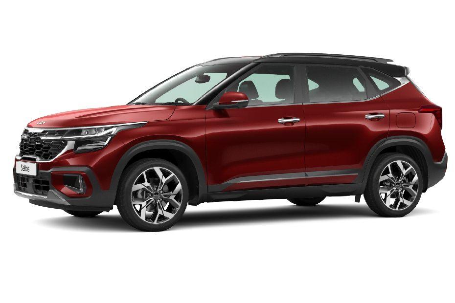Kia Seltos Facelift Left Side View Kia Seltos Facelift Left Side View
