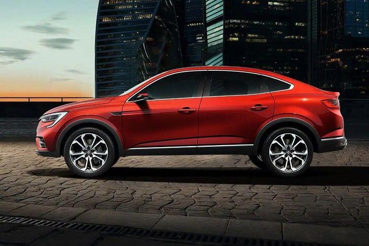 Renault Arkana Left Side View Renault Arkana Left Side View