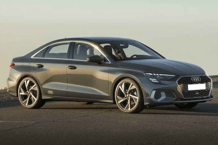 Audi A3 2024 Right Side Front View Audi A3 2024 Right Side Front View