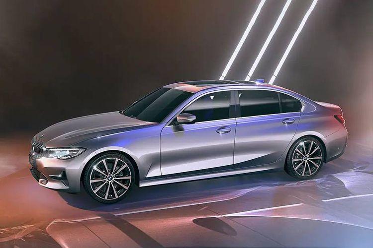 BMW 3 Series Gran Limousine Left Side View BMW 3 Series Gran Limousine Left Side View